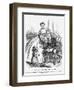 Tear'Em at the Tuileries, 1863-John Tenniel-Framed Giclee Print