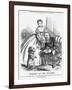 Tear'Em at the Tuileries, 1863-John Tenniel-Framed Giclee Print