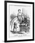 Tear'Em at the Tuileries, 1863-John Tenniel-Framed Giclee Print