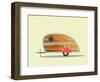 Teardrop Camper-Annie Bailey Art-Framed Art Print