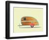 Teardrop Camper-Annie Bailey Art-Framed Art Print