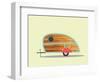 Teardrop Camper-Annie Bailey Art-Framed Art Print