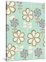 Teardrop Floral-Rachel Gresham-Stretched Canvas