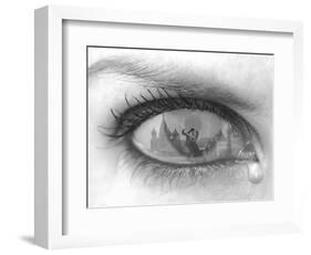 Tearful Encounter-Thomas Barbey-Framed Giclee Print