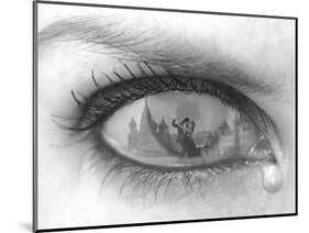 Tearful Encounter-Thomas Barbey-Mounted Giclee Print