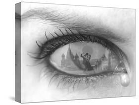 Tearful Encounter-Thomas Barbey-Stretched Canvas