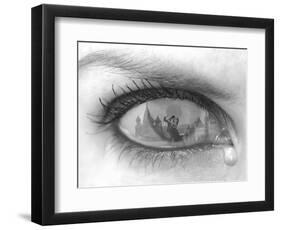 Tearful Encounter-Thomas Barbey-Framed Premium Giclee Print