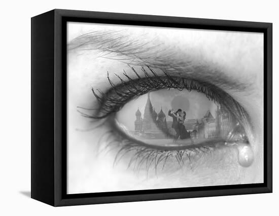 Tearful Encounter-Thomas Barbey-Framed Stretched Canvas