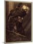 Tearing Lodge, Piegan. Pinokiminuksh is One of the Few Piegan Advances in Age Whose Memory Has Rema-Edward Sheriff Curtis-Mounted Giclee Print