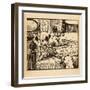 Tearing The Comforter-AEK-Framed Art Print