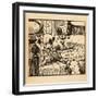 Tearing The Comforter-AEK-Framed Art Print