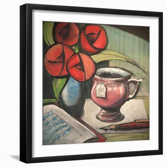 Tearose Journal-Tim Nyberg-Framed Giclee Print