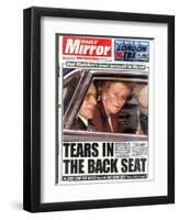 Tears in the Back Seat-null-Framed Photographic Print