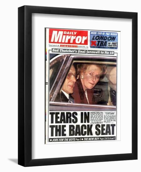 Tears in the Back Seat-null-Framed Photographic Print