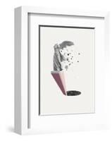 Tears of Nike-Design Fabrikken-Framed Art Print