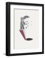 Tears of Nike-Design Fabrikken-Framed Art Print