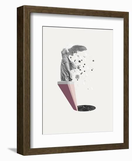 Tears of Nike-Design Fabrikken-Framed Art Print