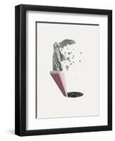 Tears of Nike-Design Fabrikken-Framed Art Print