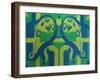 Tears-Abstract Graffiti-Framed Giclee Print