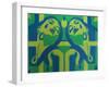 Tears-Abstract Graffiti-Framed Giclee Print