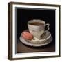 Teascape with Strawberry Macaron-Catherine Abel-Framed Giclee Print