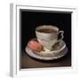 Teascape with Strawberry Macaron-Catherine Abel-Framed Giclee Print