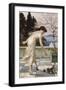 Teasing the Kitten-William Stephen Coleman-Framed Giclee Print