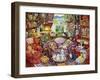 Teatime for Teddy-Bill Bell-Framed Giclee Print