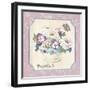 Teatime Pansies-Stefania Ferri-Framed Art Print