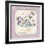 Teatime Pansies-Stefania Ferri-Framed Art Print