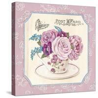 Teatime Roses-Stefania Ferri-Stretched Canvas