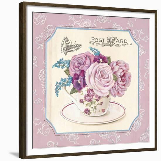 Teatime Roses-Stefania Ferri-Framed Premium Giclee Print