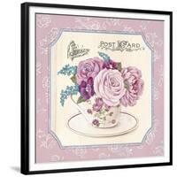 Teatime Roses-Stefania Ferri-Framed Premium Giclee Print