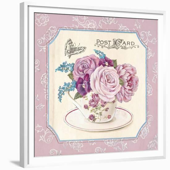 Teatime Roses-Stefania Ferri-Framed Premium Giclee Print