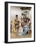 Teatime Tales-Joseph Frederic Soulacroix-Framed Giclee Print