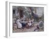 Teatime-Myles Birket Foster-Framed Giclee Print