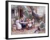 Teatime-Myles Birket Foster-Framed Giclee Print