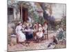 Teatime-Myles Birket Foster-Mounted Giclee Print