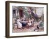 Teatime-Myles Birket Foster-Framed Giclee Print