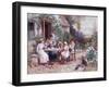 Teatime-Myles Birket Foster-Framed Giclee Print