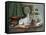 Teatime-Edward George Handel Lucas-Framed Stretched Canvas