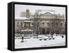 Teatro Alla Scala in Winter, Milan, Lombardy, Italy, Europe-Vincenzo Lombardo-Framed Stretched Canvas
