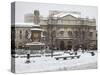 Teatro Alla Scala in Winter, Milan, Lombardy, Italy, Europe-Vincenzo Lombardo-Stretched Canvas