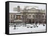 Teatro Alla Scala in Winter, Milan, Lombardy, Italy, Europe-Vincenzo Lombardo-Framed Stretched Canvas