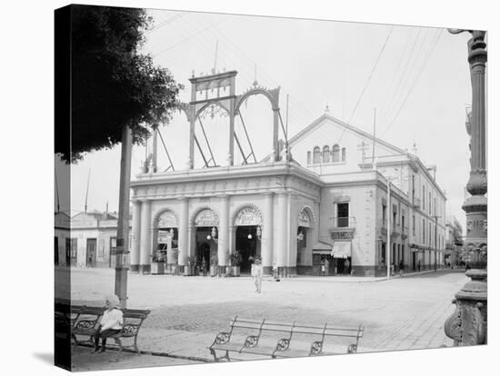 Teatro Detacon, Havana-William Henry Jackson-Stretched Canvas