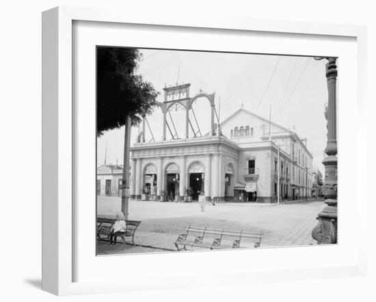 Teatro Detacon, Havana-William Henry Jackson-Framed Photo