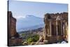 Teatro Greco (Greek Theatre)-Matthew Williams-Ellis-Stretched Canvas