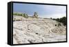 Teatro Greco (Greek Theatre)-Matthew Williams-Ellis-Framed Stretched Canvas