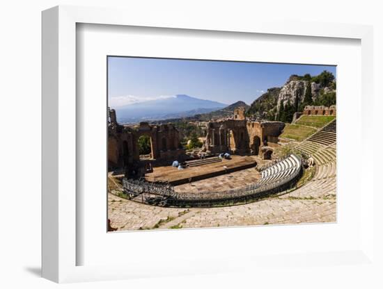 Teatro Greco (Greek Theatre)-Matthew Williams-Ellis-Framed Photographic Print