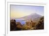 Teatro Greco, Taormina, with Etna beyond-Karl Robert Kummer-Framed Giclee Print